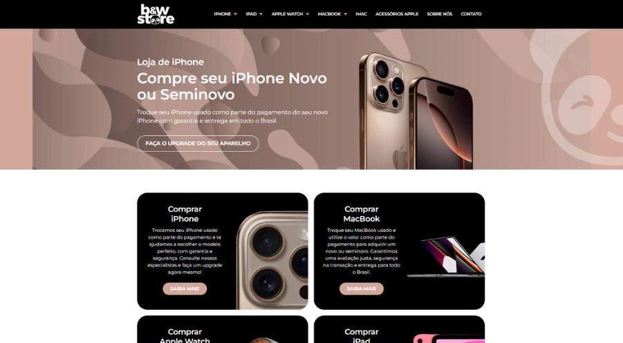 Clientes B&W Store H2web