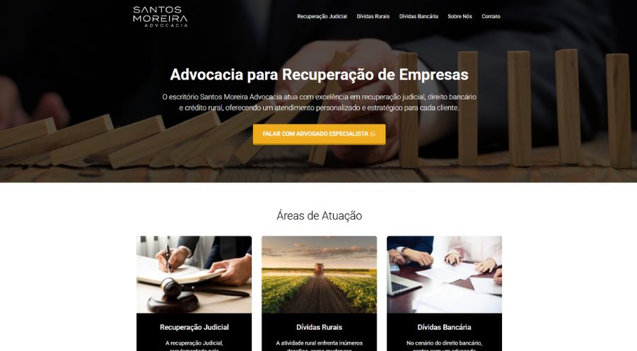 Cliente Santos Moreira H2web