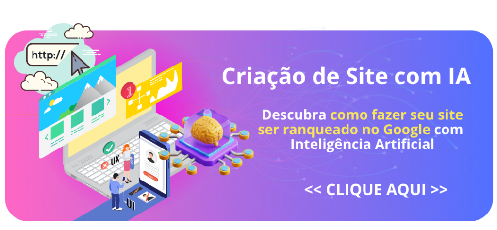 criacao de site com IA