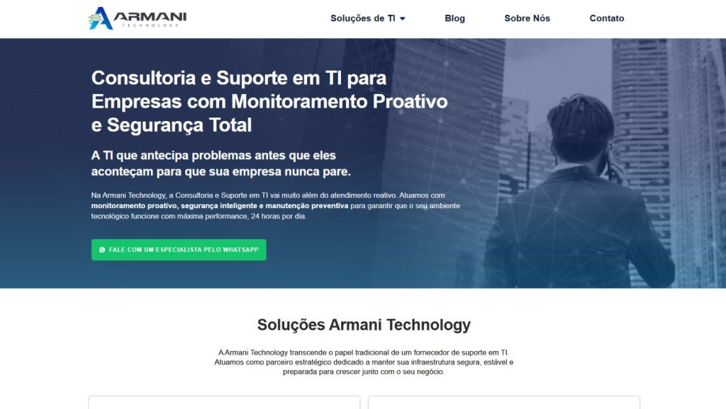 Clientes H2web Armani Technology