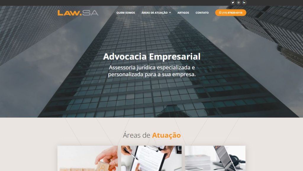 clientes h2web law sa