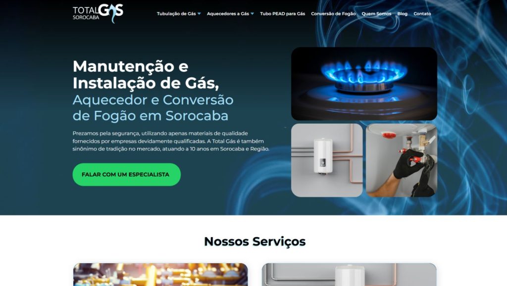 Clientes H2web Total Gás