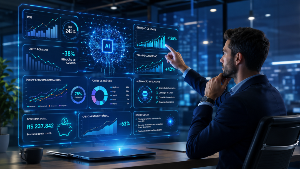 Como reduzir custos de marketing digital com IA