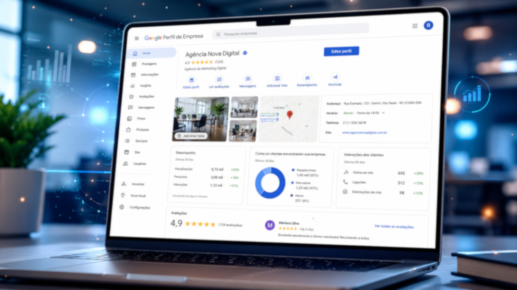 Otimização de perfil Google Perfil Empresa Passo a passo